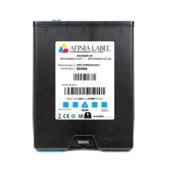 10er Set Tintenkartuschen Cyan Afinia L901 plus